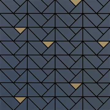 M3JH Мозаика Eclettica Blue Mosaico Bronze 40x40 MARAZZI Italy