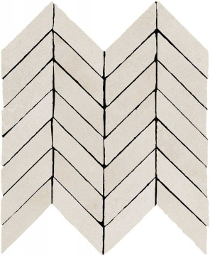 M3SA Мозаика Alchimia Mosaico Spina Greige 30x37 MARAZZI Italy