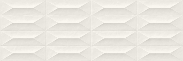 M4KT Плитка Colorplay White Struttura Cabochon 3D Rett. 30х90 MARAZZI Italy
