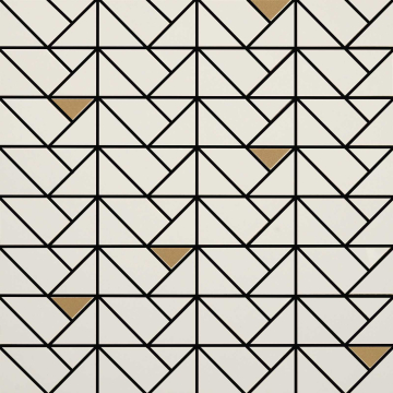 MARAZZI Italy M3J8 Мозаика Eclettica Cream Mosaico Bronze 40x40 MARAZZI Italy