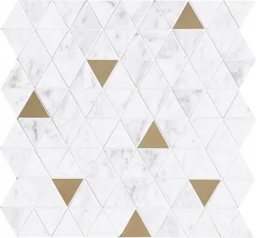 MARAZZI Italy M8H0 Мозаика Allmarble Wall Altissimo Satin Mosaico Tria 40х43 MARAZZI Italy
