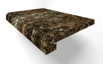 MB006-EMPD Ступени	Emperador Dark Solid Mb006 100x30 Marmocer