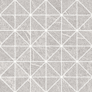 Meissen O-GBT-WIE091 Мозаика Мозаика Grey Blanket треугольники серый 29x29 Meissen