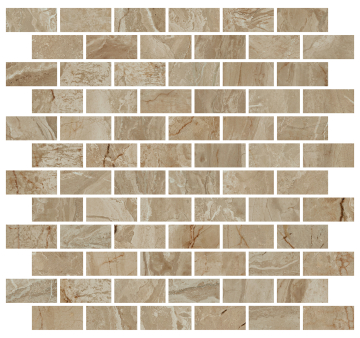 MM13121T Мозаика Декор Эвора мозаичный бежевый глянцевый 32x30x0,9 Kerama Marazzi