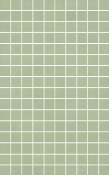 MM6409 Плитка Декор Левада мозаичный зеленый светлый глянцевый 25х40 Kerama Marazzi