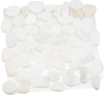 Мозаика 052251 MS7006 BC Мрамор белый круглый 32x32 Seketein