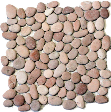 Мозаика 053262 MS8002 Pink Галька бледно-розовая 32x32 Seketein