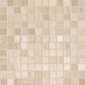 Мозаика 1036696 Travertini Mix Beige-Crema Lapp Rett 30x30 Capri Ceramiche