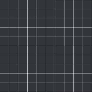 Мозаика 23533 D.Pure Black Mosaic 30x30 Peronda