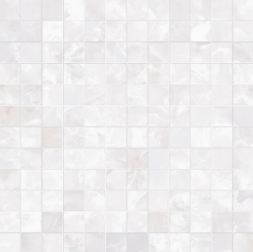 Мозаика 262630 MOSAICO T144 ONICE BIANCO 39x39 Versace (Gardenia Orchidea)