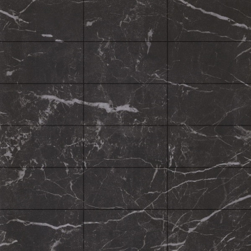 Мозаика 2705021 Marmoker Mosaico Nero Creta Lucido 5x10 29.5x29.5 Casalgrande Padana