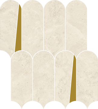 Мозаика 600110000947 Metropolis Royal Mosaico Elegant 6mm 32.5x36.1 Italon