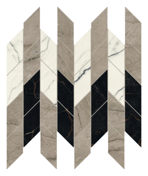 Мозаика 600110000973 Forte dei Marmi Waterfall Mosaic Lap 30,8x28,4 Atlas Concorde Russia