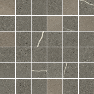 Мозаика 610110000916 Metropolis Arcadia Brown Mosaico Nat 30x30 Italon
