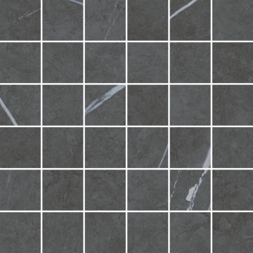 Мозаика 610110000917 Metropolis Imperial Black Mosaico Nat 30x30 Italon