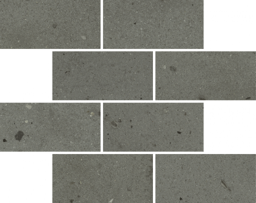 Мозаика 610110001215 Avantgarde Black Mini Brick 23.7x29.5 Italon