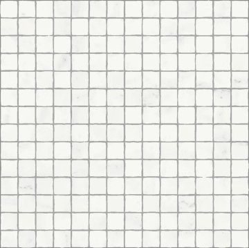 Мозаика 620110000119 Charme Deluxe Бьянко Микеланжело Мозаика Сплит Пат 30x30 Italon