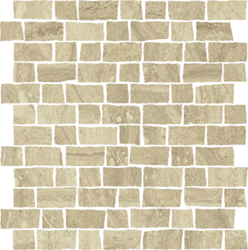 Мозаика 620110000145 Шарм Эдванс Травертино Мозаика Роу Пат. 30x30 Italon