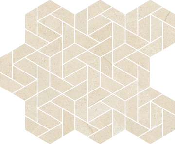Мозаика 620110000154 Metropolis Desert Beige Mosaico Icon 28.6x34.7 Italon