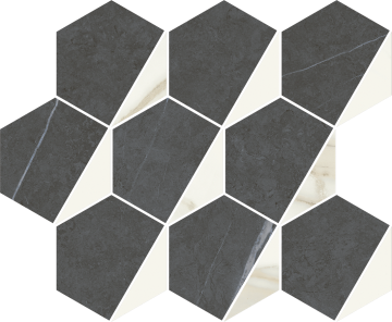 Мозаика 620110000159 Metropolis Mosaico Hexagon Cold Nat 25.4x31 Italon