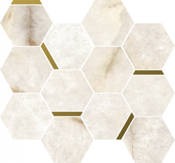 Мозаика 620110000223 Stellaris Crystal Pure Mosaico Chic Nat 28.3x32.8 Italon