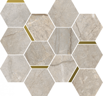 Мозаика 620110000224 Stellaris Elegant Silver Mosaico Chic Nat 28.3x32.8 Italon
