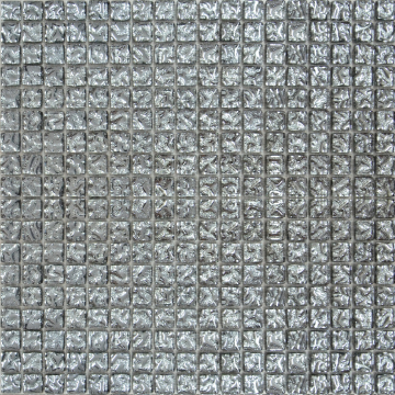Мозаика № 628 моно платина (1.5x1.5) 30x30 Роскошная мозаика