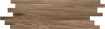 Мозаика 742063 Wooden Walnut Modulo Sfalsato Nat 20x60 Casa Dolce Casa