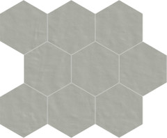 Мозаика 749583 Neutra 6.0 04 Ferro Mosaico B Esagono 10x10 30x26 Casa Dolce Casa