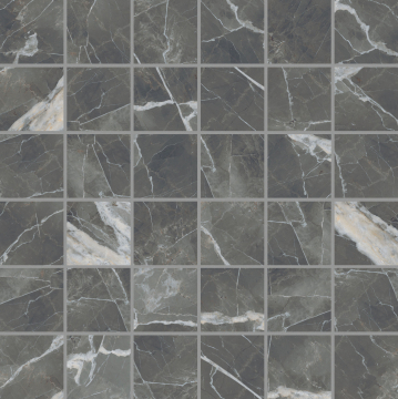 Мозаика 756680 Stones 2.0 Calacatta Black Smooth Mosaico 5x5 30x30 Casa Dolce Casa