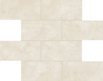 Мозаика 756822 Stones 2.0 Marfil Glossy Muretto 6mm 7,5x15 30x30 Casa Dolce Casa