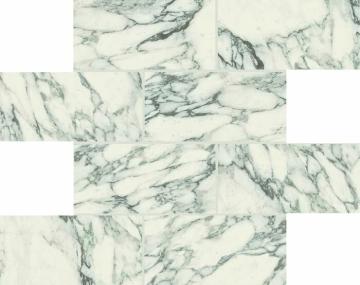 Мозаика 756824 Stones 2.0 Arabescato White Glossy Muretto 6mm 7,5x15 30x30 Casa Dolce Casa