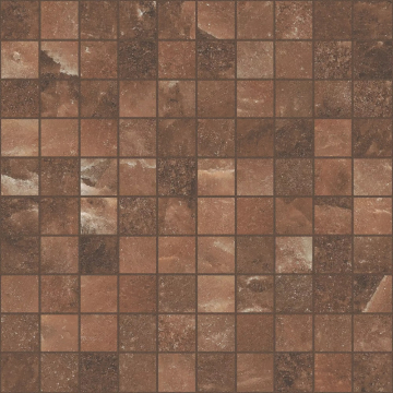 Мозаика 766738 Rock Salt Hawaiian Red Luc Mosaico 3x3 30x30 Cerim