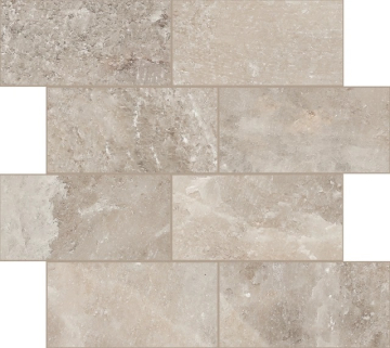 Мозаика 766765 Rock Salt Danish Smoke Luc Muretto 7.5x15 6mm 30x30 Cerim