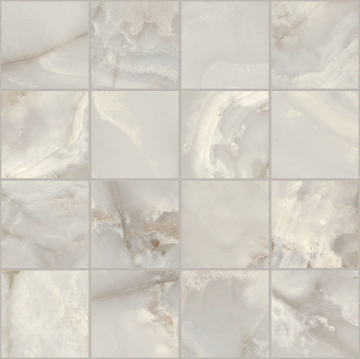 Мозаика 767698 Onyx&More Silver Onyx Satin Mosaico 6mm 7,5x7,5 30x30 Casa Dolce Casa