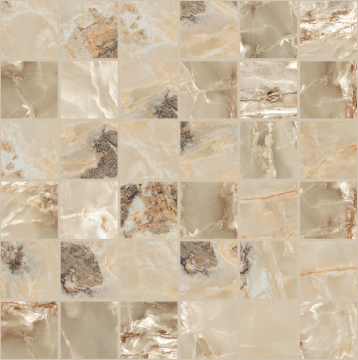Мозаика 767756 Onyx&More Golden Blend Satin Mosaico 5x5 30x30 Casa Dolce Casa