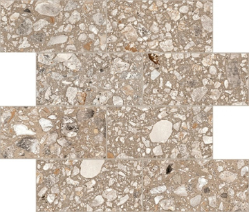Мозаика 772563 Match Up Cookie Mix Glossy Muretto 6mm 7.5x15 30x30 Cerim