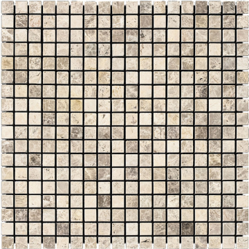 Мозаика 7M036-15P Emperador Light Мрамор 15x15 305х305 Natural