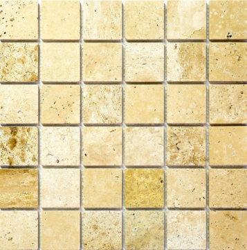 Мозаика 7M090-48P (Travertine) 48х48 305х305 Natural