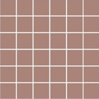 Мозаика 80058.1 Mosaic Dark Milk Brown 5x5 30x30 Serapool