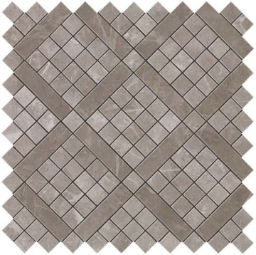 Мозаика 9MVD Marvel Grey Fleury Diagonal Mosaic 30.5x30.5 Atlas Concorde