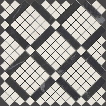 Мозаика 9MVF Marvel Cremo Mix Diagonal Mosaic 30.5x30.5 Atlas Concorde