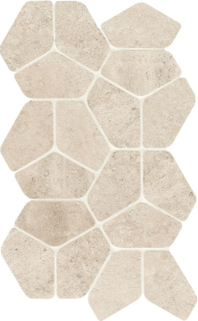 Мозаика A3JE Lims Ivory Mosaico Gemini 41,6x24 Atlas Concorde