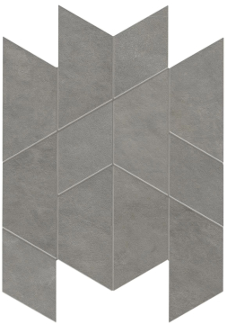 Мозаика A411 Prism Fog Mosaico Maze Silk 31x35,7 Atlas Concorde