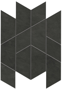 Мозаика A412 Prism Graphite Mosaico Maze Silk 31x35,7 Atlas Concorde