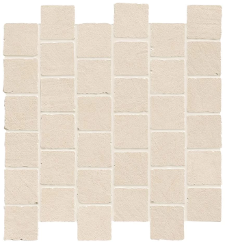 Мозаика A7CF Boost Natural Kaolin Mosaico Tumbled 31x31 Atlas Concorde