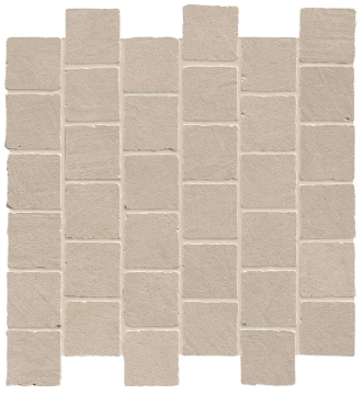Мозаика A7CG Boost Natural Ash Mosaico Tumbled 31x31 Atlas Concorde