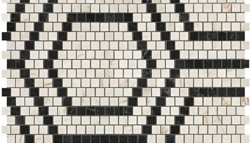 Мозаика ADVB Marvel Mosaico Honeycomb Warm Lappato 30x49 Atlas Concorde