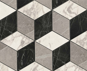 Мозаика ADVQ Marvel Mosaico Esagono Multicolor Cold 30х35 Atlas Concorde