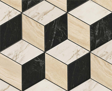 Мозаика ADVR Marvel Mosaico Esagono Multicolor Warm 30х35 Atlas Concorde